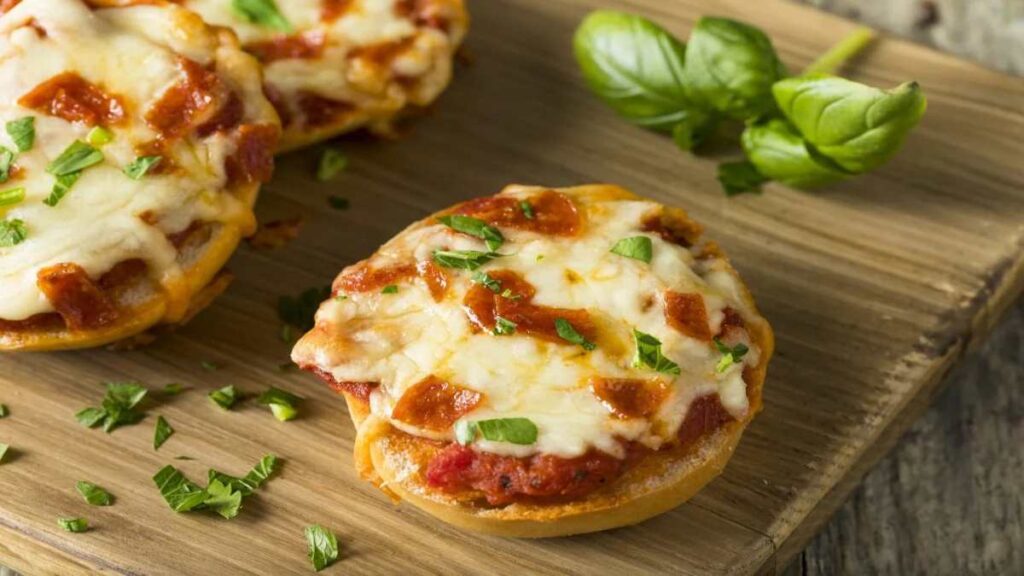 Mini pizzas à la citrouille : délicieuses et légères. Moins de 35 kcal par pizza !