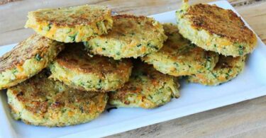 Courgettes, carottes et pommes de terre ! Des burgers végétaux aussi bons que diététiques. Seulement 70 Kcal