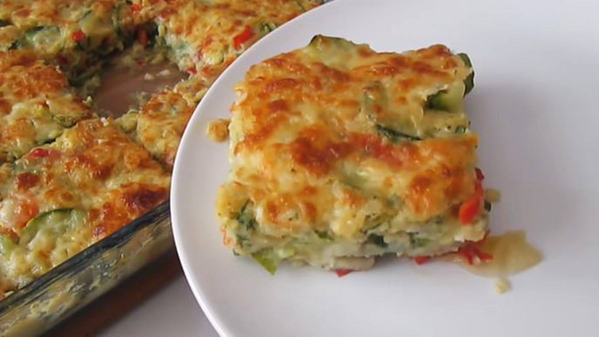 La tarte aux courgettes et aux légumes, 